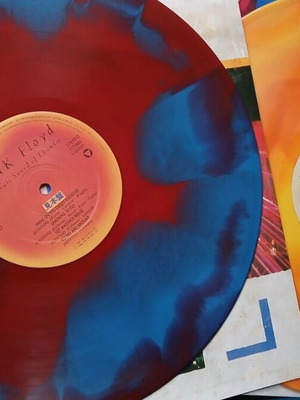 Pink Floyd Delicate Sound of Thunder LP άλμπουμ καινούργιο, έγχρωμο βινύλιο 2 δίσκων