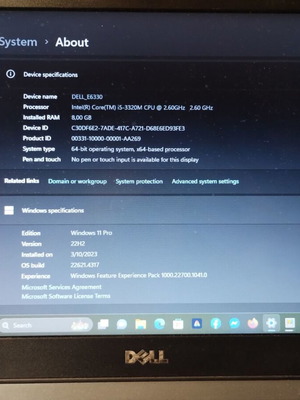 Λάπτοπ DELL E6330-Χρυσή ευκαιρία για γραφείο-φοιτητή (Διαβάστε και θα καταλάβετε)