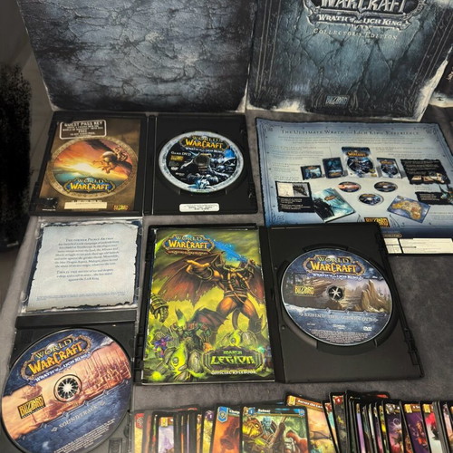 World of Warcraft Wrath of the Lich King Collector’s Edition new complete set