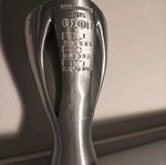 Κούπα Super League 3d printed σε γυαλιστερό ασημί, καινούργια