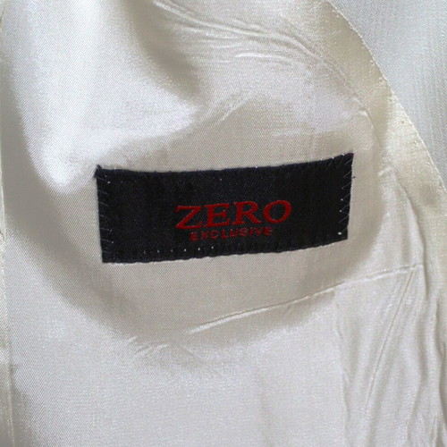 Men's summer wedding suit Zero like new, size M, white