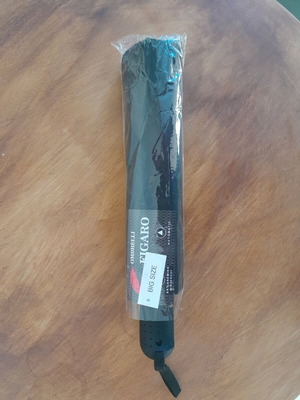 Figaro umbrella new, large, windproof, black