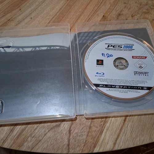 PES 2008 PS3 game used, good condition