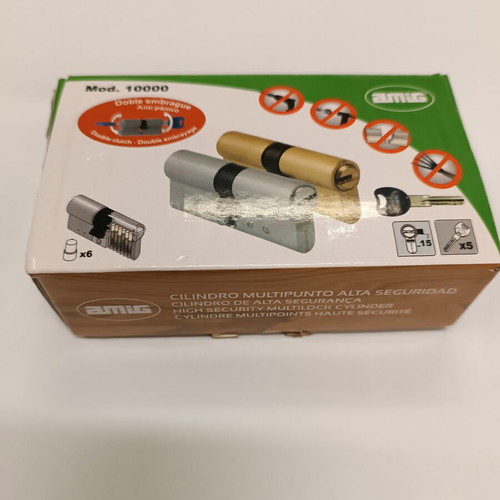 Amig Security Cylinder Double Entry 100mm