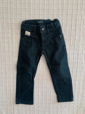 Mexx boys pants size 98 cm, black and blue