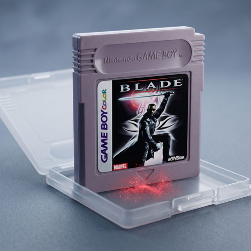 Blade Game Boy Color cartridge Marvel Activision like new