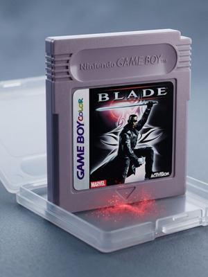 Blade Game Boy Color cartridge Marvel Activision like new