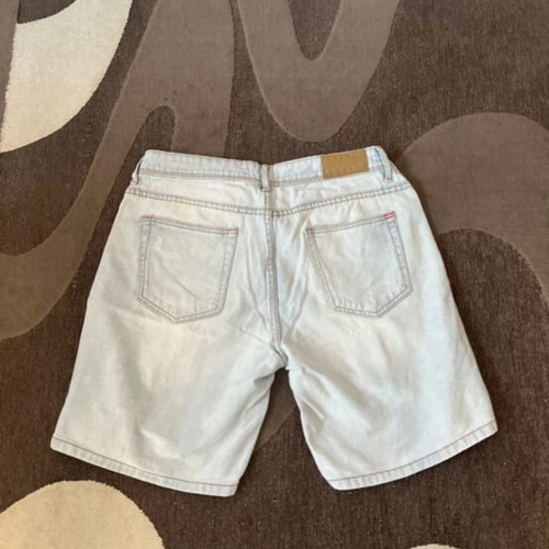 Acne Studios women's shorts used, size L, blue turquoise