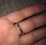 Women's ring like new, adjustable size