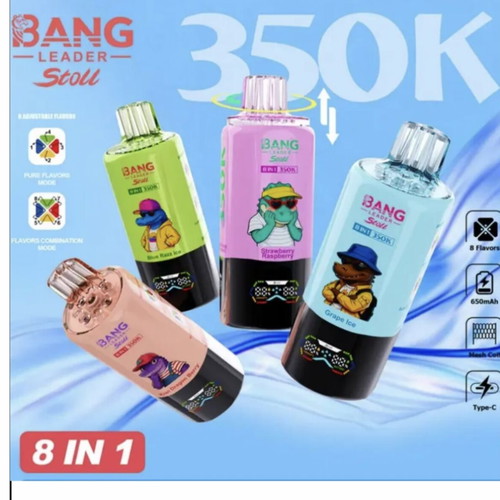 Vape 350k new with 8 flavors in 1 device