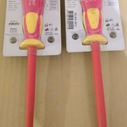 Pro's Kit screwdriver set new, flat and cross head