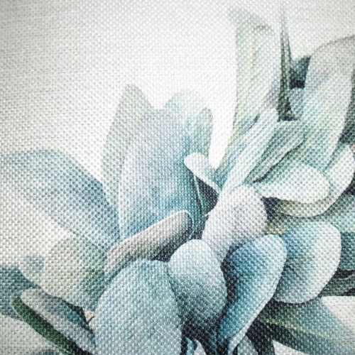 Pillow cover new with green wreath on ecru background 43x43cm