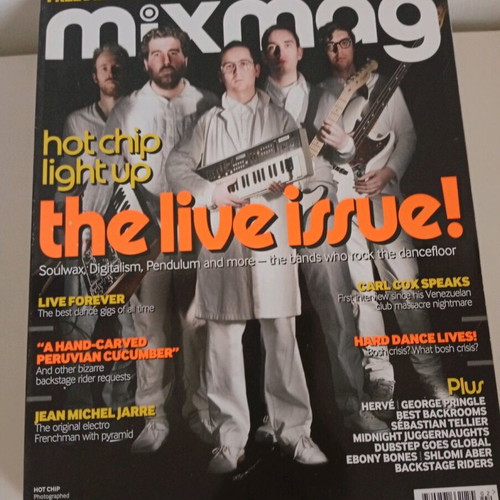 Mixmag magazines like new, pack of 7 issues