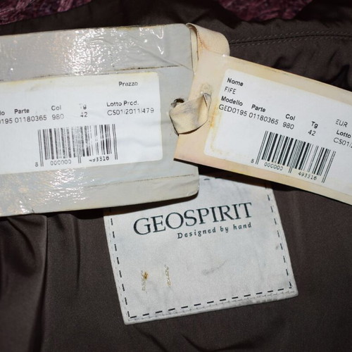 Geospirit Trench Fife women's jacket new, brown, size 42