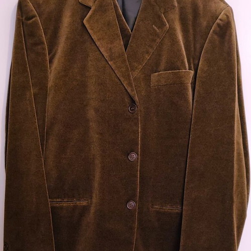 Prince Oliver three-piece suit like new, dark green velvet, size 50