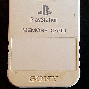 MEMORY CARD PLAYSTATION 1 SONY