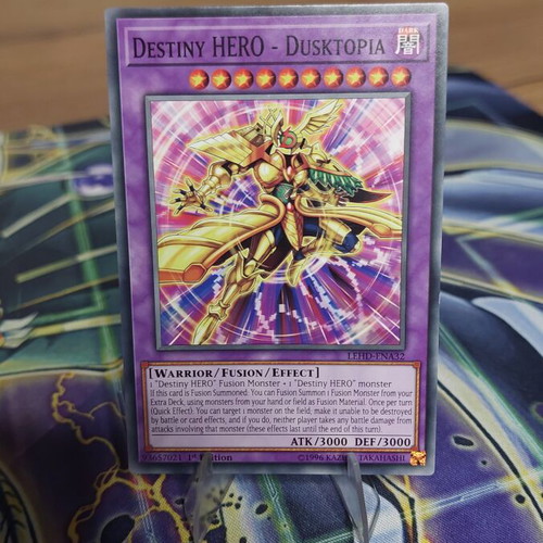 Destiny HERO - Dusktopia Yu-Gi-Oh! card