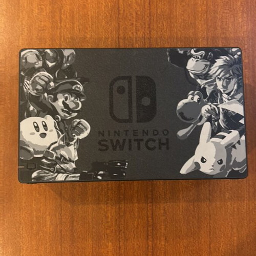 Nintendo Switch dock used, Super Smash Bros edition