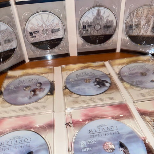 Bundle BBC History Great Commanders and Alexander the Great 12 DVD like new