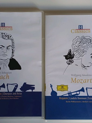 Bach & Mozart CD new, classical music