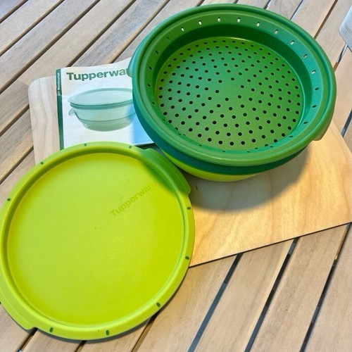 Tupperware 101 MicroGourmet steam cooker for microwave oven new
