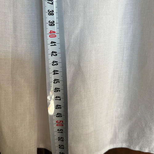 Atmosphere women's linen skirt size S-M like new, white