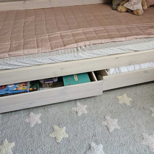 Flexa children's bed with mattress and 2 drawers like new