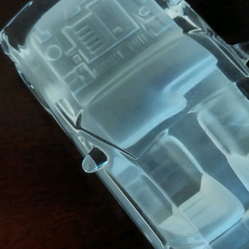 Crystal Miniature BMW Model E 36 New Mikasa