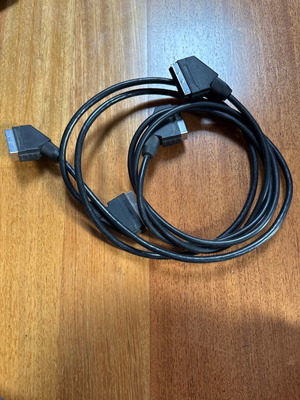 Scart καλώδια μεταχειρισμένα, σετ 2 τεμαχίων