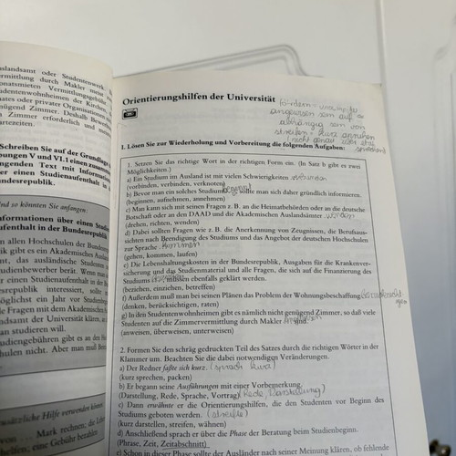 Deutsch für Studenten Text- und Übungsbuch used