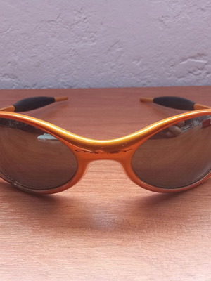 Oakley Eye Jacket Gold vintage sunglasses used, 1990s