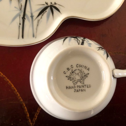 Minton CBC tea set hand-painted from Japan like new