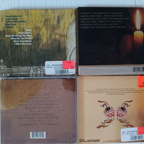 The New Amsterdams 4 studio albums CD like new, rock