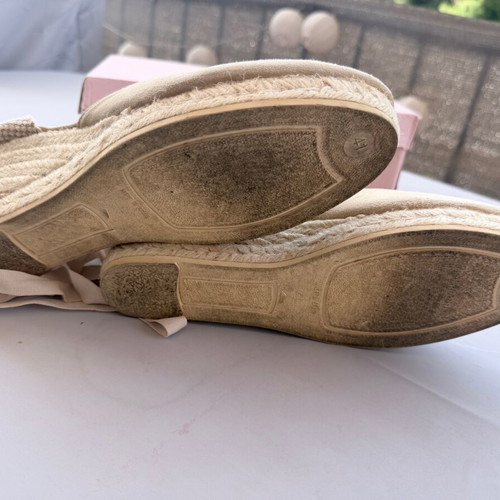 Manebi Espadrilles No41 like new, beige