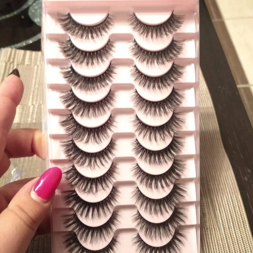 Peg Accessories False Eyelashes new, pack of 10
