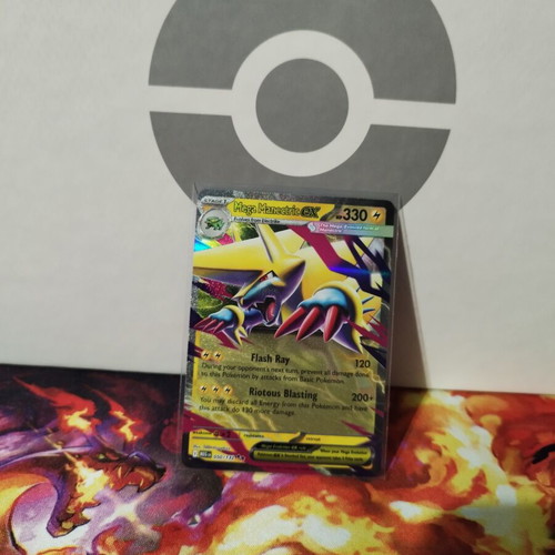 Mega Manectric Ex 050/132 Mega Evolution Chaos Rising card like new