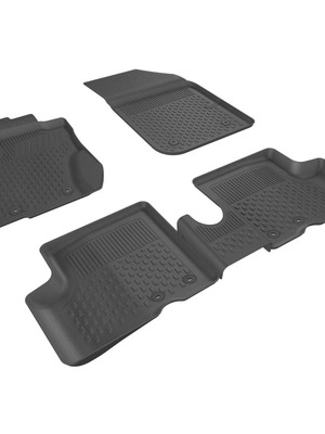 Λαστιχένια πατάκια για Dacia Duster 4x2 2010-2013 Sahler καινούργια