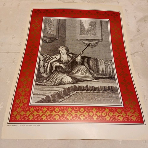 J.B.Mour engraving no.26 like new 1714 edition