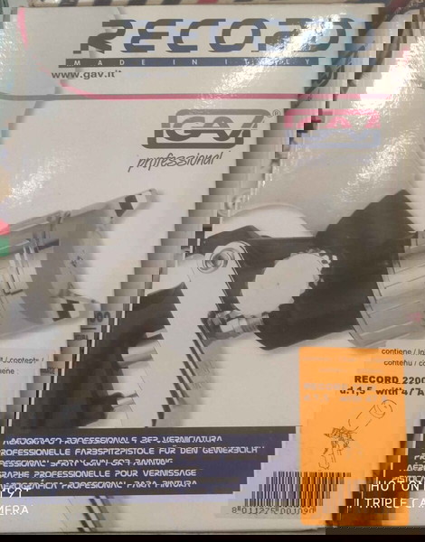 Πιστόλι Βαφής Επαγγελματικο GAV Record 2200