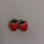 Strawberry earrings new
