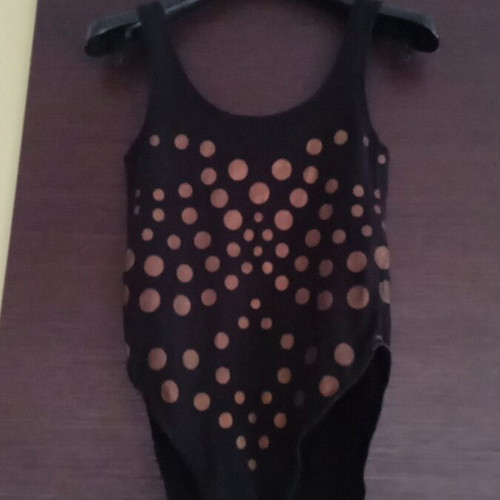Asos women's bodysuit like new, size S, black and beige