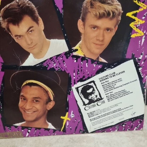 Culture Club Kissing to Be Clever vinyl used