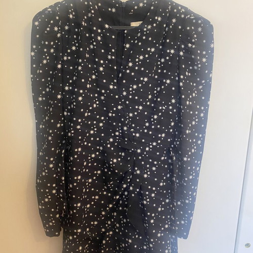 Zini dress size 40 medium like new, black