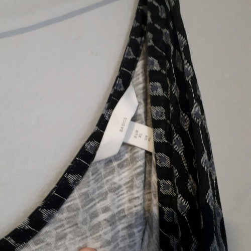 H&M dress black like new, sizes M and L