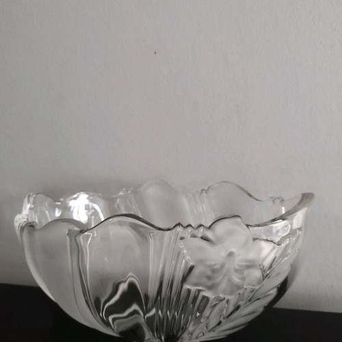 Mikasa Satin Orchid fondue bowl like new
