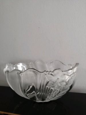 Mikasa Satin Orchid fondue bowl like new