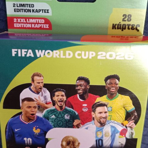 FIFA World Cup 2026 Adrenalyn Official Trading Cards Panini new