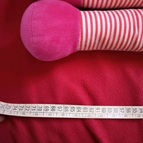 Large cloth doll used, about 74cm, likely Jumbo, early 2000s