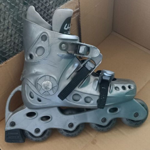 Rollers used, size 35 with free knee pads
