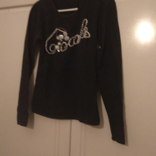 Makó long-sleeve women's blouse used, blue, size M